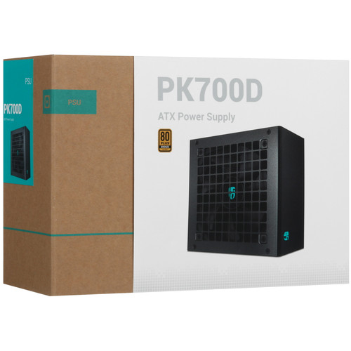 Купить Блок питания DEEPCOOL GamerStorm PK700D [R-PK700D-FA0B-WGEU] черный  5633828. Характеристики, отзывы и цены в Донецке