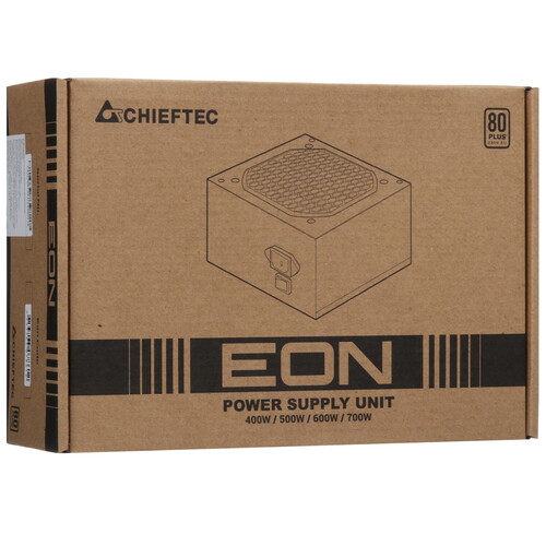 Купить Блок питания Chieftec EON 500W  5449765. Характеристики, отзывы и цены в Донецке