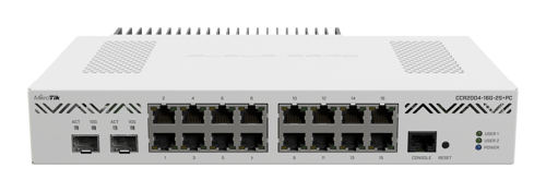 Купить Маршрутизатор Mikrotik CCR2004-16G-2S+PC  5437355. Характеристики, отзывы и цены в Донецке