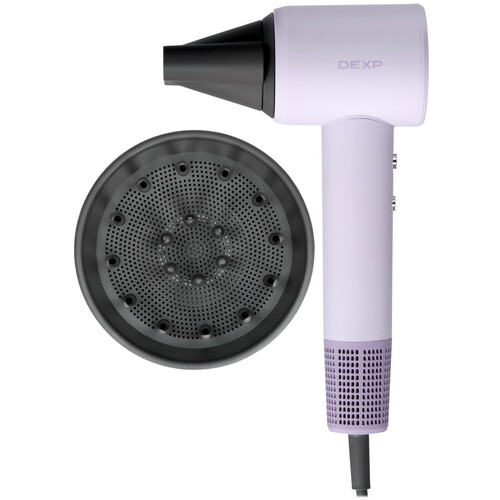 Купить Фен DEXP DHD-104 фиолетовый  9126614. Характеристики, отзывы и цены в Донецке