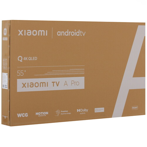 Купить 55" (140 см) Телевизор Xiaomi TV A Pro 55 2025 черный  5459133. Характеристики, отзывы и цены в Донецке