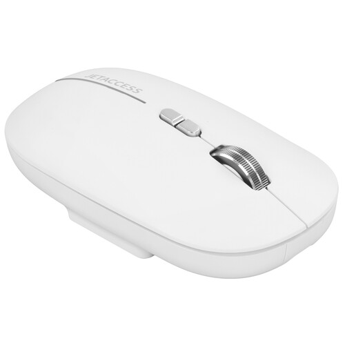 Купить Мышь беспроводная JETACCESS OM-R99 BW  белый  9314154. Характеристики, отзывы и цены в Донецке