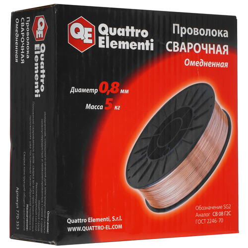 Купить Проволока Quattro Elementi 770-353  5338135. Характеристики, отзывы и цены в Донецке