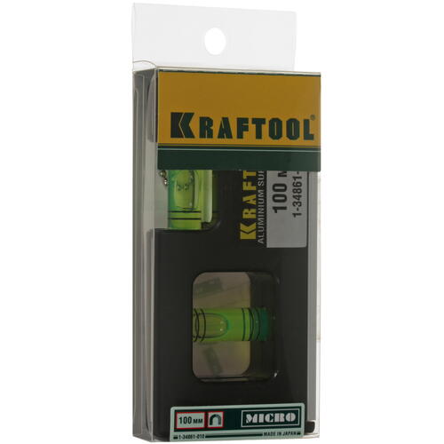 Купить Уровень KRAFTOOL Mini 1-34861-010 10 см  6621790. Характеристики, отзывы и цены в Донецке
