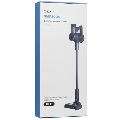 Купить Пылесос  вертикальный  DEXP DS-H400  серый  9125799. Характеристики, отзывы и цены в Донецке