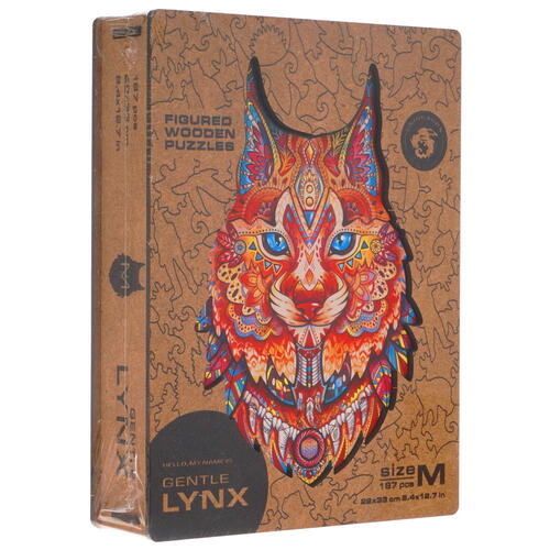 Купить Пазл UNIDRAGON Нежная рысь М 14+  5352909. Характеристики, отзывы и цены в Донецке