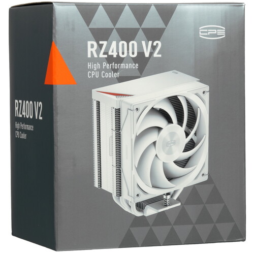 Купить Кулер для процессора PCCooler RZ400 V2 WH  5454474. Характеристики, отзывы и цены в Донецке