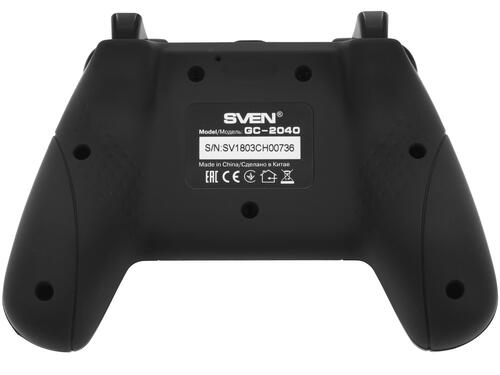 Купить Геймпад беспроводной SVEN GC-2040 черный  1273623. Характеристики, отзывы и цены в Донецке