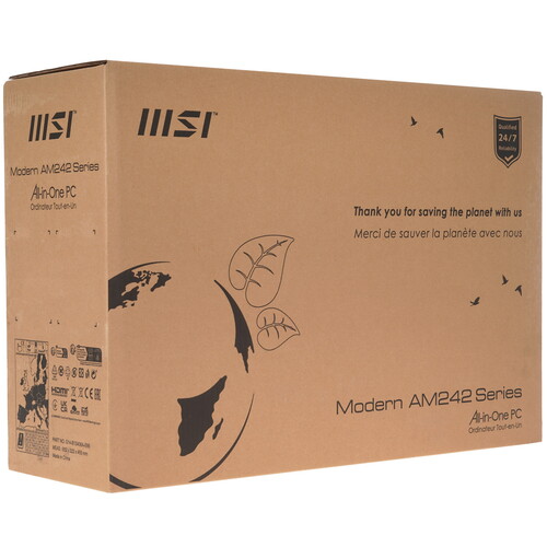 Купить 23.8" Моноблок MSI Modern AM242P 1M-1484RU  5489321. Характеристики, отзывы и цены в Донецке