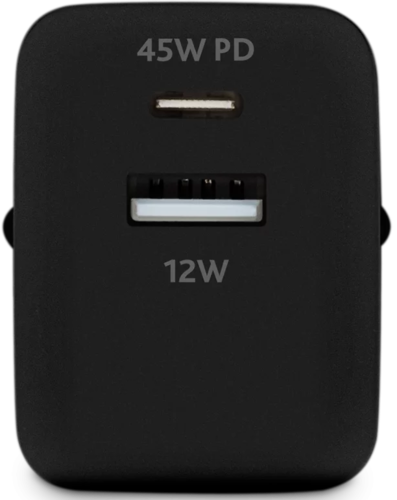 Купить Сетевое зарядное устройство SmartCharger Duo PD 45W черный  9140730. Характеристики, отзывы и цены в Донецке