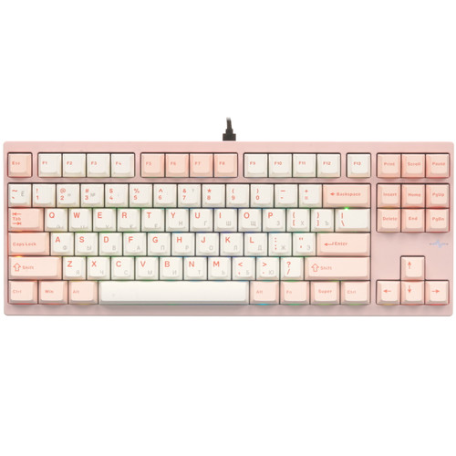 Купить Клавиатура  беспроводная WOBKEY Crush 80 Pro цвет розовый  5650077. Характеристики, отзывы и цены в Донецке