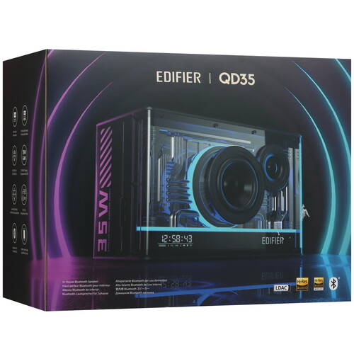 Купить Аудиосистема EDIFIER QD35 черный  9173210. Характеристики, отзывы и цены в Донецке