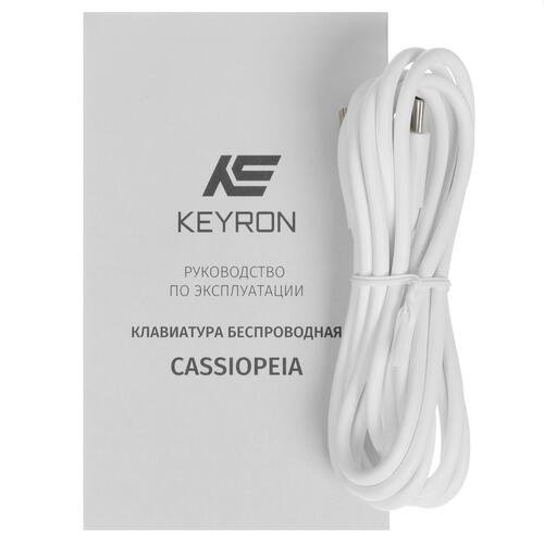 Купить Клавиатура  беспроводная KEYRON Cassiopeia  5098992. Характеристики, отзывы и цены в Донецке