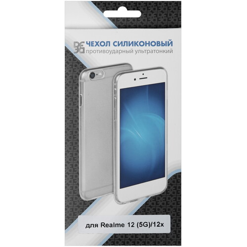 Купить Накладка  DF для realme 12 5G/ 12x 5G прозрачный  5466964. Характеристики, отзывы и цены в Донецке
