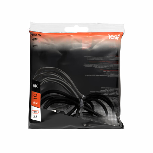 Купить Кабель  Leef HDMI - HDMI, 5 м  5626087. Характеристики, отзывы и цены в Донецке