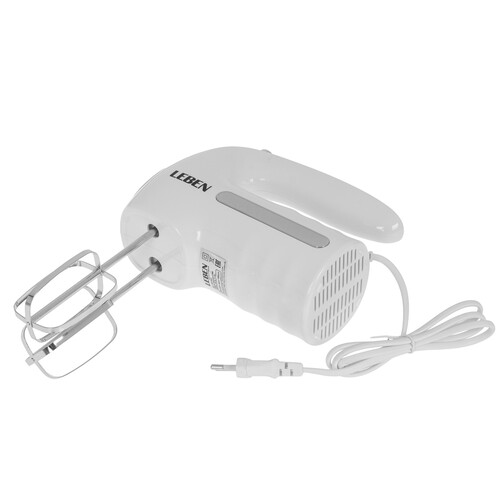 Купить Миксер LEBEN 269-063 белый  9237210. Характеристики, отзывы и цены в Донецке