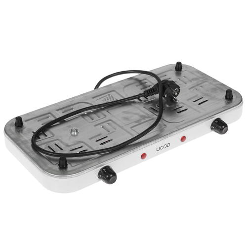 Купить Плита компактная электрическая ECON ECO-210HP белый  8151318. Характеристики, отзывы и цены в Донецке