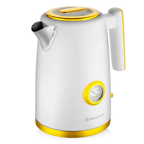 Купить Электрочайник BRAYER BR1018 белый  5334745. Характеристики, отзывы и цены в Донецке