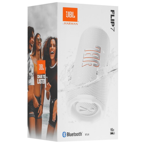 Купить Портативная колонка JBL Flip 7, белый  5618922. Характеристики, отзывы и цены в Донецке