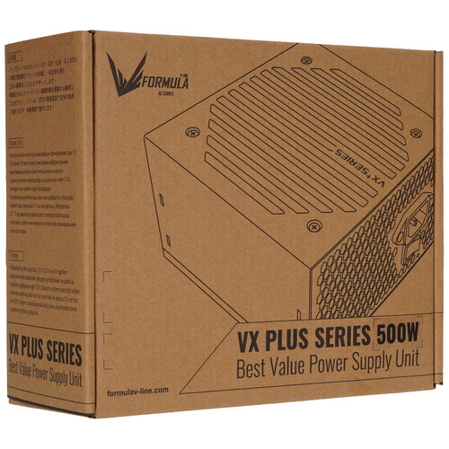 Купить Блок питания Formula VX PLUS 500  5614603. Характеристики, отзывы и цены в Донецке