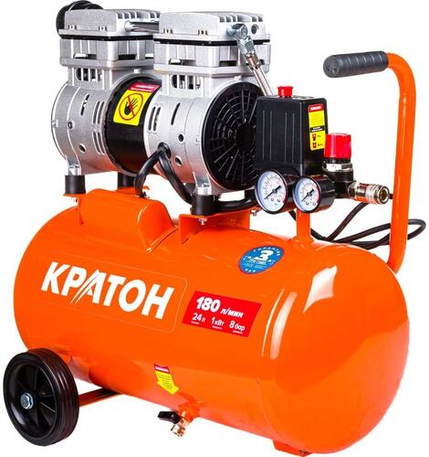 Купить Компрессор поршневой безмасляный Кратон AC-180-24-OFS  9024836. Характеристики, отзывы и цены в Донецке