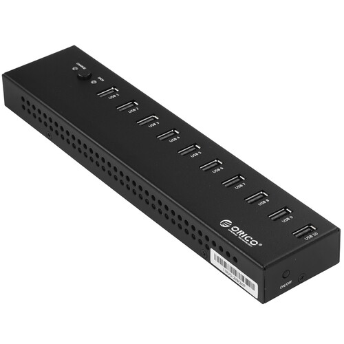 Купить USB-разветвитель ORICO IH10P-BK  5620212. Характеристики, отзывы и цены в Донецке