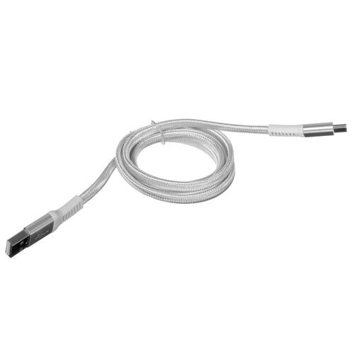 Купить Кабель плоский DEXP USB Type-C - USB 2.0 Type-A белый 1 м  4834179. Характеристики, отзывы и цены в Донецке