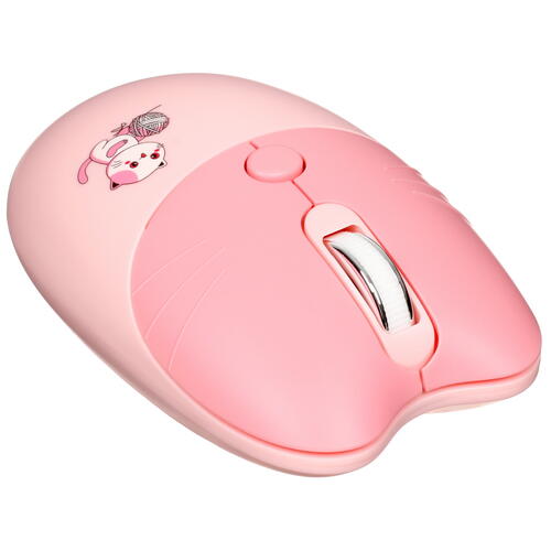 Купить Клавиатура+мышь беспроводная   DEXP Pink Cats розовый  5410019. Характеристики, отзывы и цены в Донецке