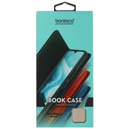 Купить Чехол-книжка  BoraSCO для POCO C71/ Xiaomi REDMI A5 золотистый  5621790. Характеристики, отзывы и цены в Донецке