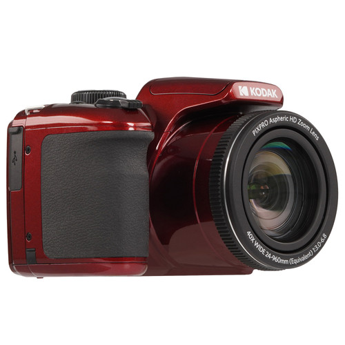 Купить Компактный фотоаппарат Kodak AZ405 красный  5468011. Характеристики, отзывы и цены в Донецке