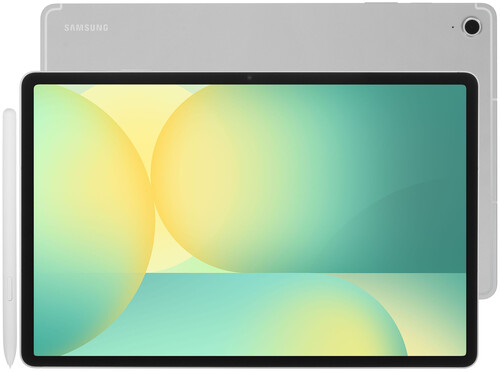 Купить 13.1" Планшет Samsung Galaxy Tab S10 FE+ 5G 128 ГБ серебристый + стилус  5623053. Характеристики, отзывы и цены в Донецке