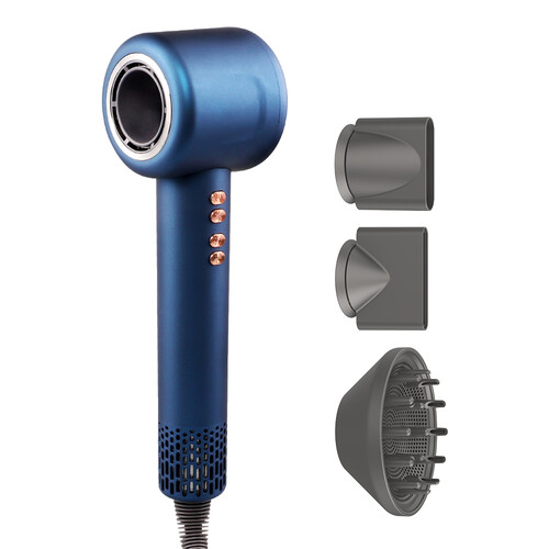 Купить Фен SenCiciMen Super hair dryer X-13 синий/серебристый  9183780. Характеристики, отзывы и цены в Донецке