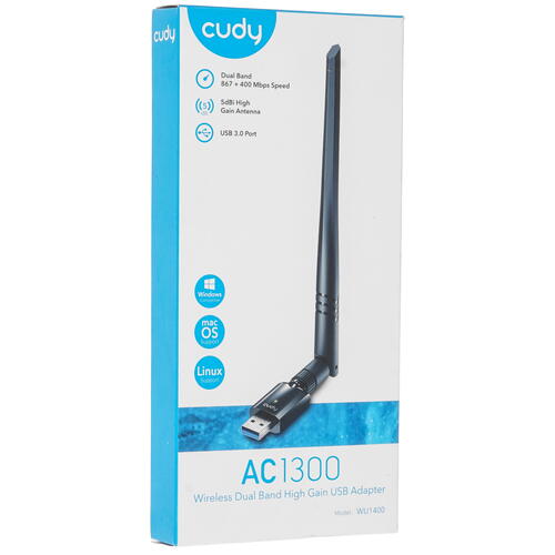 Купить Wi-Fi адаптер Cudy WU1400  9046068. Характеристики, отзывы и цены в Донецке