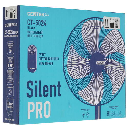 Купить Вентилятор Centek CT-5024  черный  5366359. Характеристики, отзывы и цены в Донецке