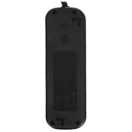 Купить Удлинитель Defender M318 черный  9204479. Характеристики, отзывы и цены в Донецке