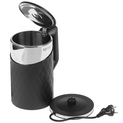 Купить Электрочайник NDTech EK6017 черный  8190951. Характеристики, отзывы и цены в Донецке