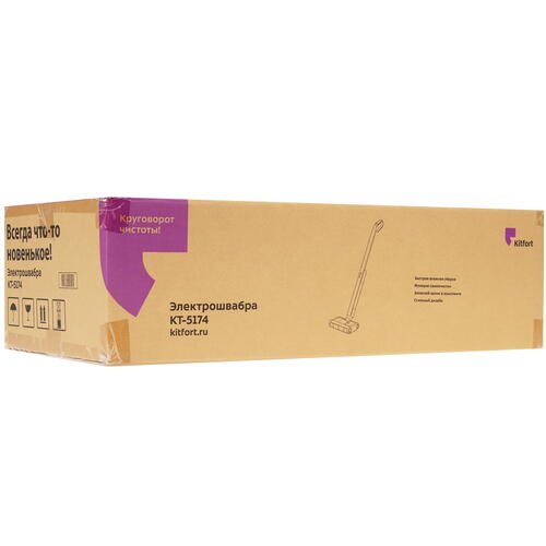 Купить Электрошвабра    Kitfort КТ-5174  белый  9072291. Характеристики, отзывы и цены в Донецке