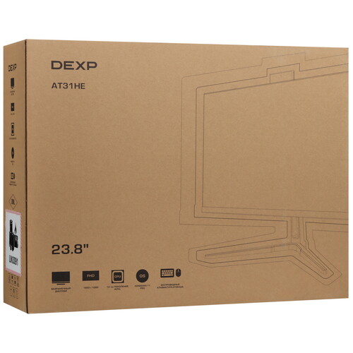 Купить 23.8" Моноблок DEXP Atlas AT31HE  9199068. Характеристики, отзывы и цены в Донецке
