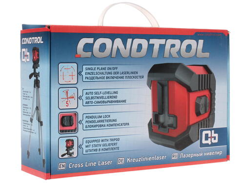 Купить Лазерный нивелир Condtrol QB  1075350. Характеристики, отзывы и цены в Донецке