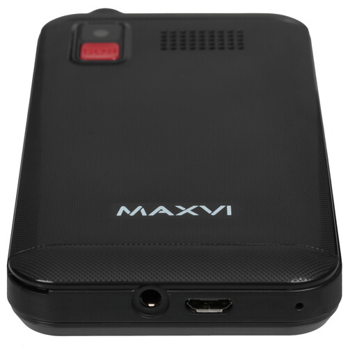 Купить Сотовый телефон Maxvi B200 черный  9945415. Характеристики, отзывы и цены в Донецке
