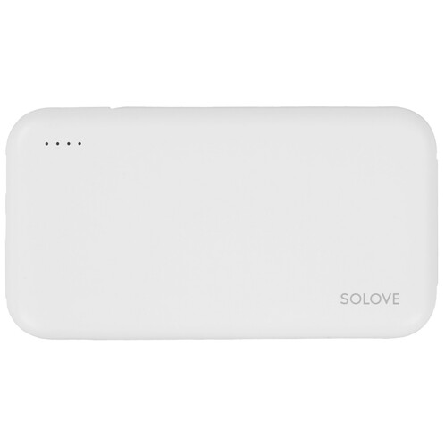 Купить Портативный аккумулятор SOLOVE W7 белый  5479958. Характеристики, отзывы и цены в Донецке