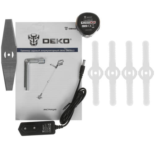 Купить Триммер аккумуляторный DEKO DKTR12  5407954. Характеристики, отзывы и цены в Донецке