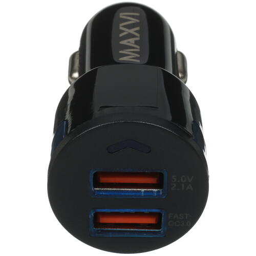 Купить Автомобильное ЗУ Maxvi CCM-522 Plus T черный  5366937. Характеристики, отзывы и цены в Донецке
