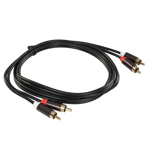 Купить Кабель   Telecom 2RCA - 2RCA черный  9172266. Характеристики, отзывы и цены в Донецке