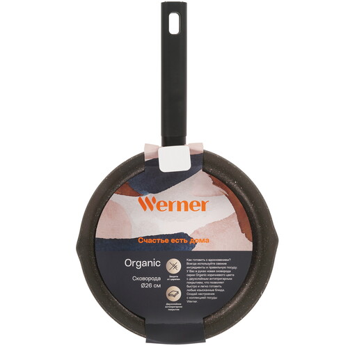 Купить Сковорода Werner Organic Stone style 51447  9223035. Характеристики, отзывы и цены в Донецке