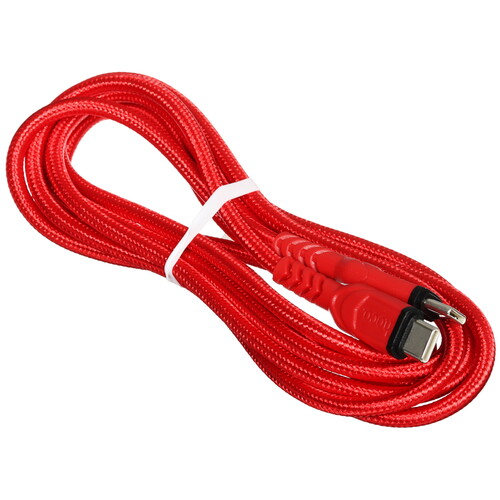 Купить Кабель круглый Hoco USB Type-C - USB Type-C красный 2 м  9238206. Характеристики, отзывы и цены в Донецке