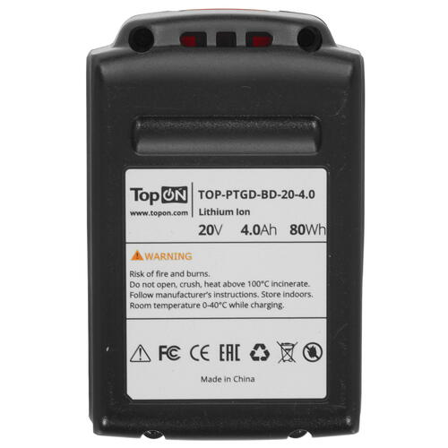 Купить Аккумулятор TopON TOP-PTGD-BD-20-4.0  9002627. Характеристики, отзывы и цены в Донецке