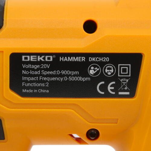 Купить Перфоратор DEKO DKCH20  9938652. Характеристики, отзывы и цены в Донецке