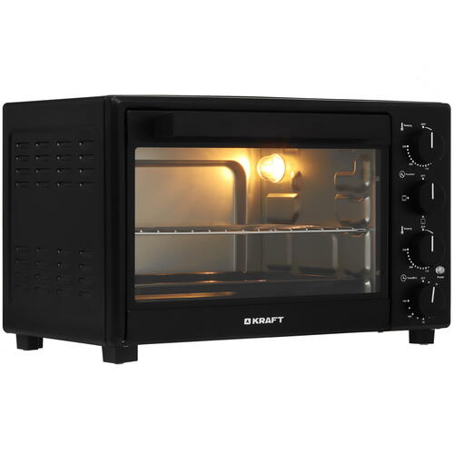Купить Мини-печь Kraft KFC-MO 381 HBL черный  9080969. Характеристики, отзывы и цены в Донецке