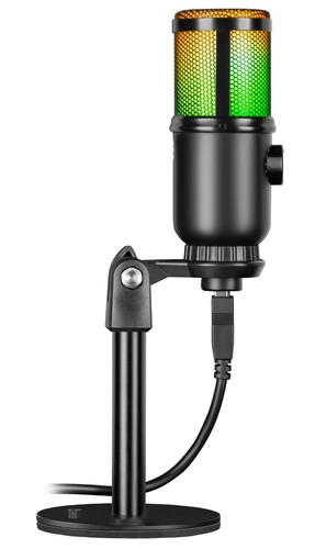 Купить Микрофон Defender Glow GMC 400 черный  9204455. Характеристики, отзывы и цены в Донецке